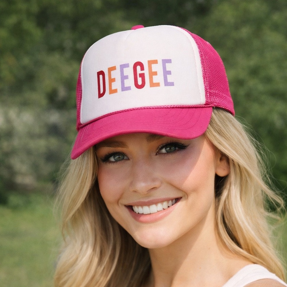 Pink Trucker Hat